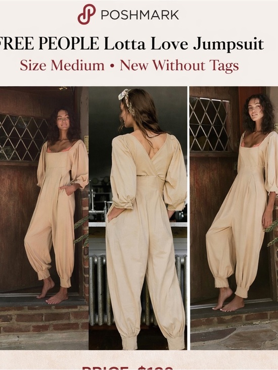 Free People Pants - NWOT Free People Intimately Lotta Love Jumpsuit
